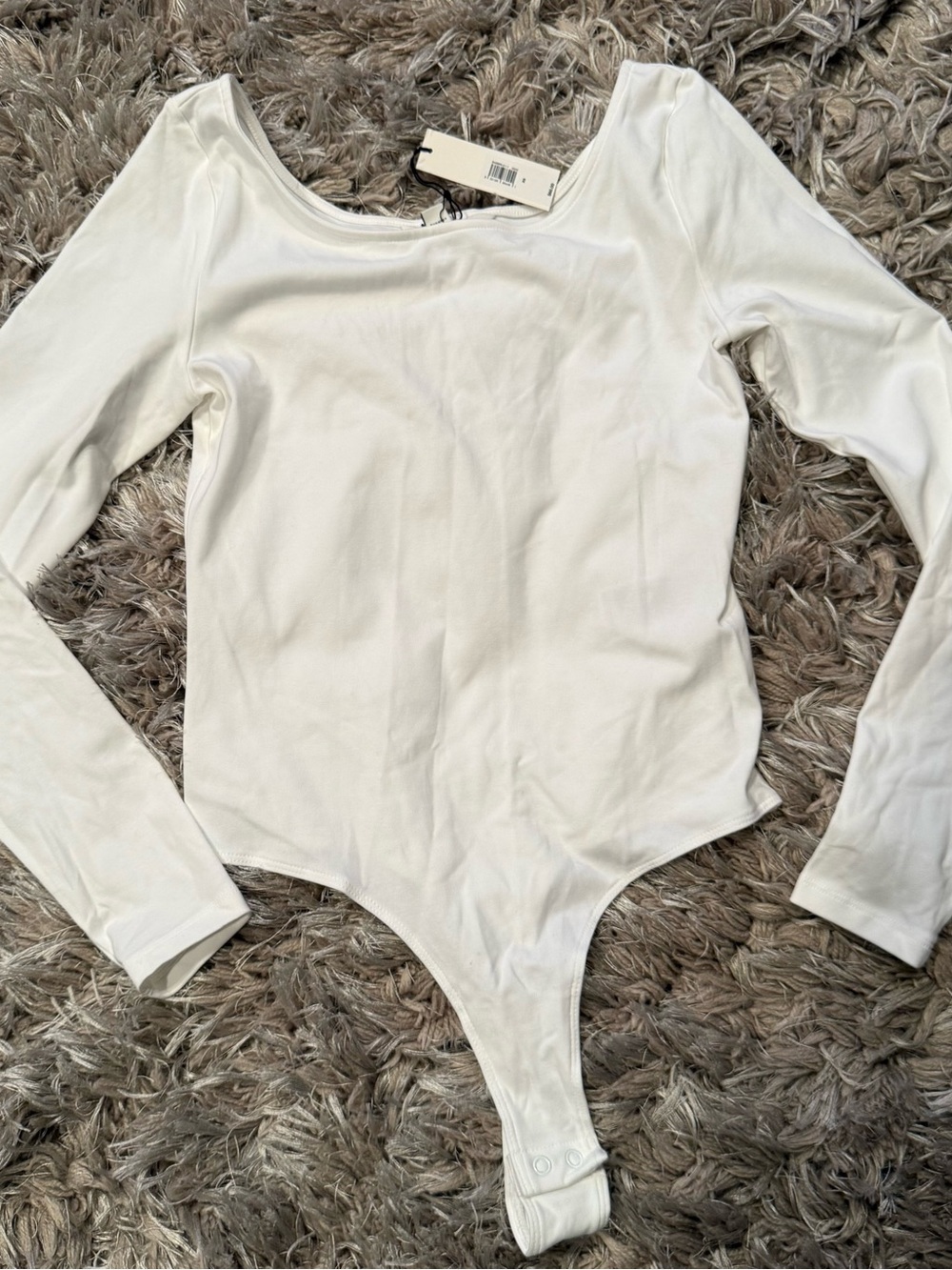 Banana Republic Long Sleeve Cotton Bodysuit
